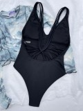 Solid Color Sexy Bikini Swimsuit