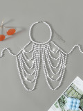 Imitation Pearl Sexy Bodychain