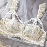 Women Clothinglace Three-Piece Sexy Lingerie