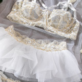 Women Clothinglace Three-Piece Sexy Lingerie