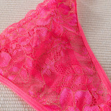 Women Clothinglace Three-Piece Sexy Lingerie