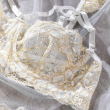 Women Clothinglace Three-Piece Sexy Lingerie