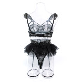 Women Clothinglace Three-Piece Sexy Lingerie