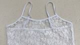 Women Spring/Summer Lace See-Through Sexy Strap Dress