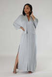 Women Casual V Neck Dress