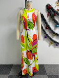 Women Printed Sleeveless Off-Shoulder Sundress