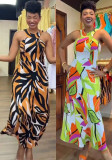 Women Printed Sleeveless Off-Shoulder Sundress