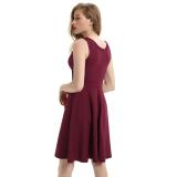 Plus Size Women Hepburn Style Cocktail Dress