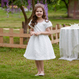 Children's Princess Dress Puff Sleeve Tutu Dress