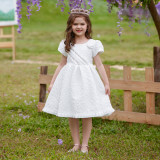 Children's Princess Dress Puff Sleeve Tutu Dress