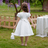 Children's Princess Dress Puff Sleeve Tutu Dress