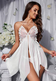 Sexy Butterfly Strap Slit Nightdress