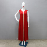 Women Arabian muslim dress Spring sequined web robe two-piece set