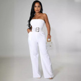 Women Casual Loose Jumpsuit
