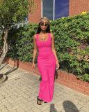Women Sexy Ribbed Sundress