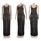 Women Sexy Slit Maxi Dress