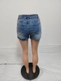 Women Sexy Style Irregular Denim Skirt