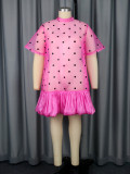 Women Spring and Summer Sexy Polka Dot Dress Dress