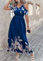 Women Off Shoulder Print Dress Women Off Shoulder Print Dress