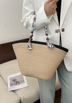 Women Popular Beach Holidays Straw Bag Shoulder Tote Bag Women Popular Beach Holidays Straw Bag Shoulder Tote Bag