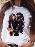 Women's Mother's Day Printed T-Shirts Fashionable Clothes