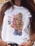 Women's Mother's Day Printed T-Shirts Fashionable Clothes
