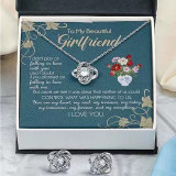 Four-Leaf Clover Diamond Fashionable Luxury Mom Necklace Mother’S Day Gift