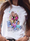 Women's Mother's Day Printed T-Shirts Fashionable Clothes