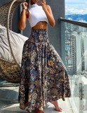 Women Summer Printed Skirt