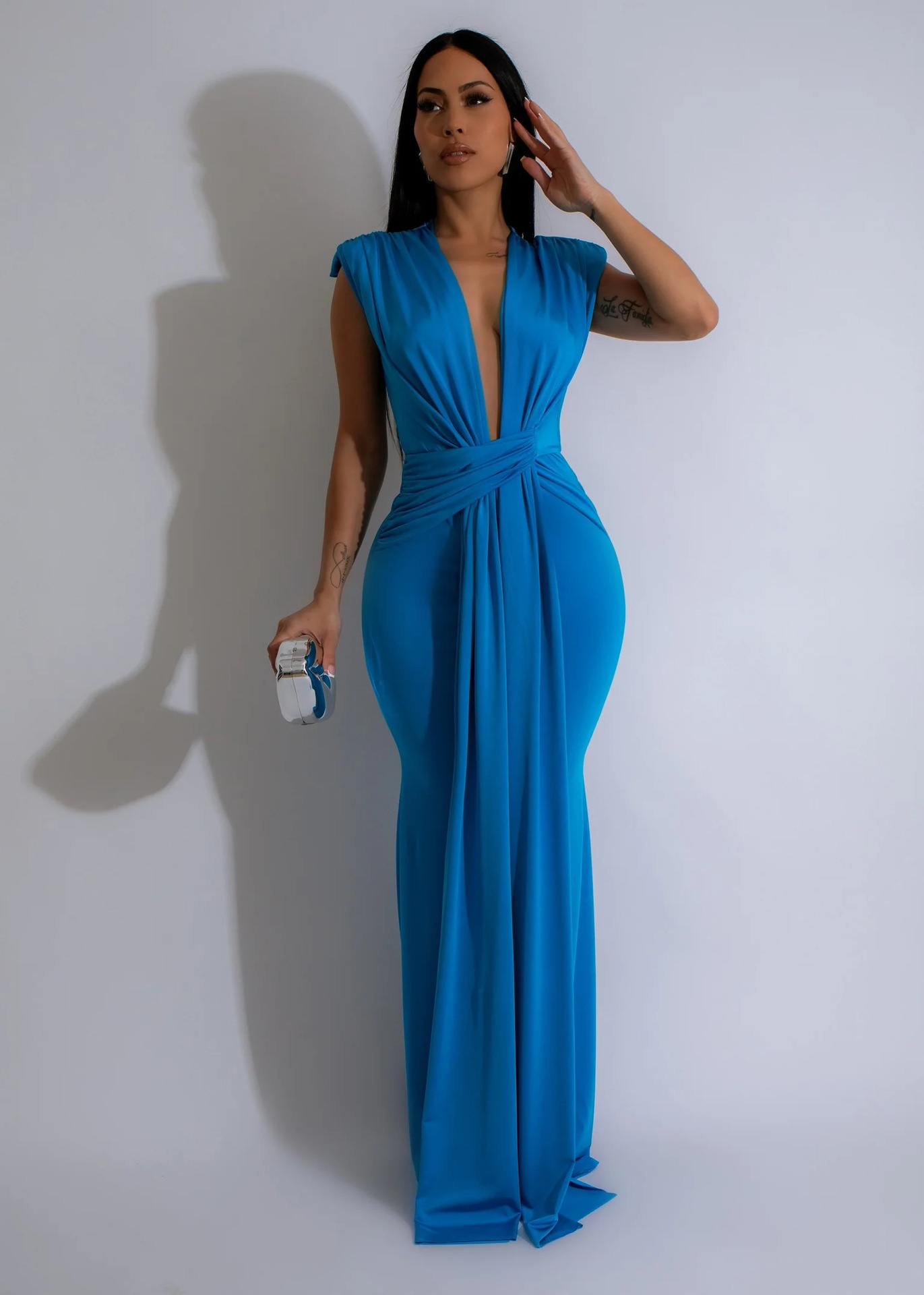 Women Sexy Sleeveless Maxi Dress