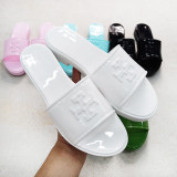 Fashion Medium Heel Slippers