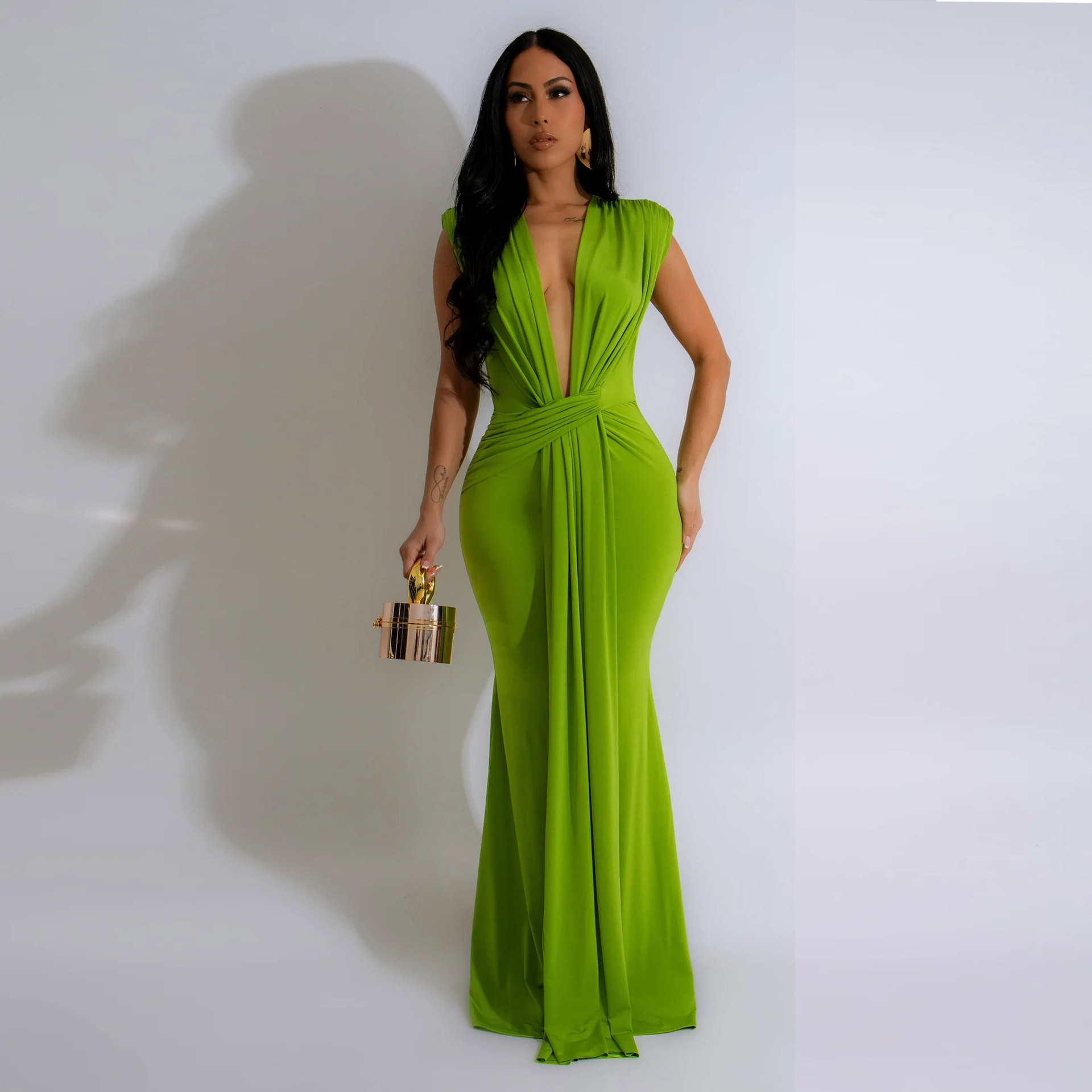 Women Sexy Sleeveless Maxi Dress