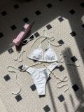 Women Solid Sexy Shell Chain swimwear