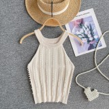 Women Sexy Off-Shoulder Halter Neck Camisole