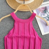 Women Sexy Off-Shoulder Halter Neck Camisole
