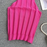 Women Sexy Off-Shoulder Halter Neck Camisole