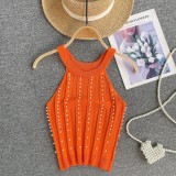 Women Sexy Off-Shoulder Halter Neck Camisole