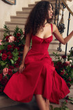 Women Summer French Chic Slip Dress