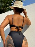 Women Bikini Black Two Pieces Swimwear