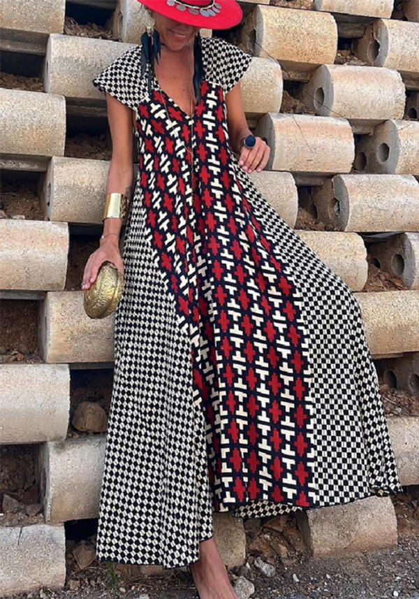 Casual Holidays Women's Loose Swing Dress