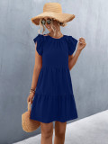 Spring Women's Solid Color Dress