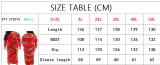 Plus Size Women's Printed Long Sleeve Round Neck Belt Dress