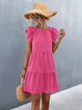 Spring Women's Solid Color Dress