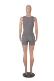Women's Sexy Strap Slim Sleeveless Tight Fitting Jumpsuit