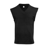 Men's Summer Loose Sleeveless T-Shirt Shorts Men's Summer Casual Jacquard Knitting Set