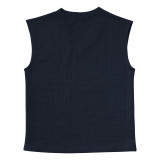 Men's Summer Loose Sleeveless T-Shirt Shorts Men's Summer Casual Jacquard Knitting Set