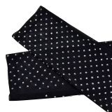 Fashion Women's Solid Color Beaded Mesh Long Sleeve Jumpsuit