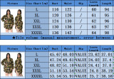Women's Camouflage Print Lace-Up Slim Fit Casual Fashion Plus Size Dress