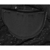 Fashion Women's Solid Color Beaded Mesh Long Sleeve Jumpsuit