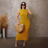 Women Beach Knitting Dress